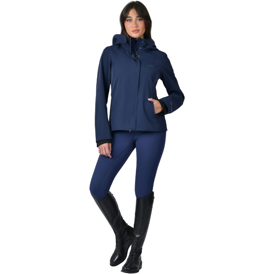 2026 WeatherBeeta Womens Protect Waterproof Riding Jacket 1029987 - Navy